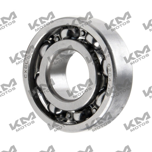 Balero Radial de Bolas 6204/P6 Italika RT180 FT180 FT200 (Original E06010086)