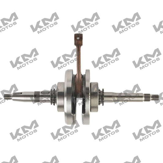 Conjunto de cigüeñal original para sistema de motor Italika GTS175, WS175 y GSC175, mostrando componentes metálicos.