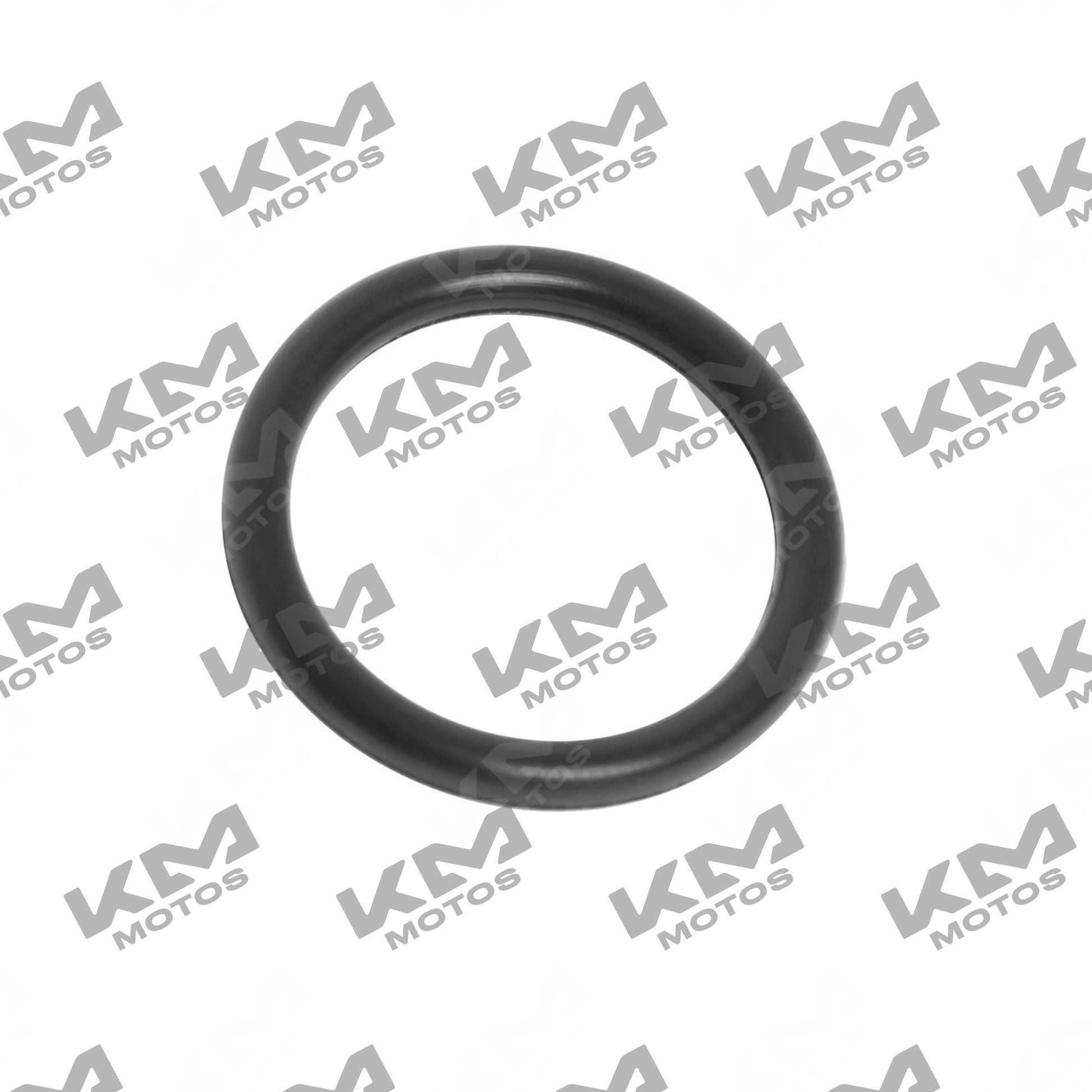 Anillo O de goma negro con dimensiones 2.5x17x20, marca ORIGINAL, para motocicleta sport o clásica, en color grafito.