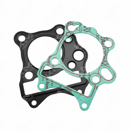 Kit medio de empaques para Suzuki AX4 de KM Motos, componentes de sellado y reparación para motor.