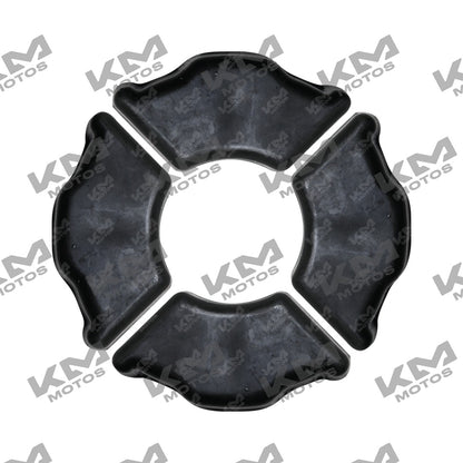Amortiguadores de YBR/FT125/CGL de hule de bufa original, componentes de suspensión para motocicleta.