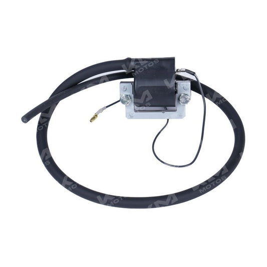 Bobina de encendido para RX115 y RX125, componente de sistema de ignición para motocicleta, visible en la imagen.