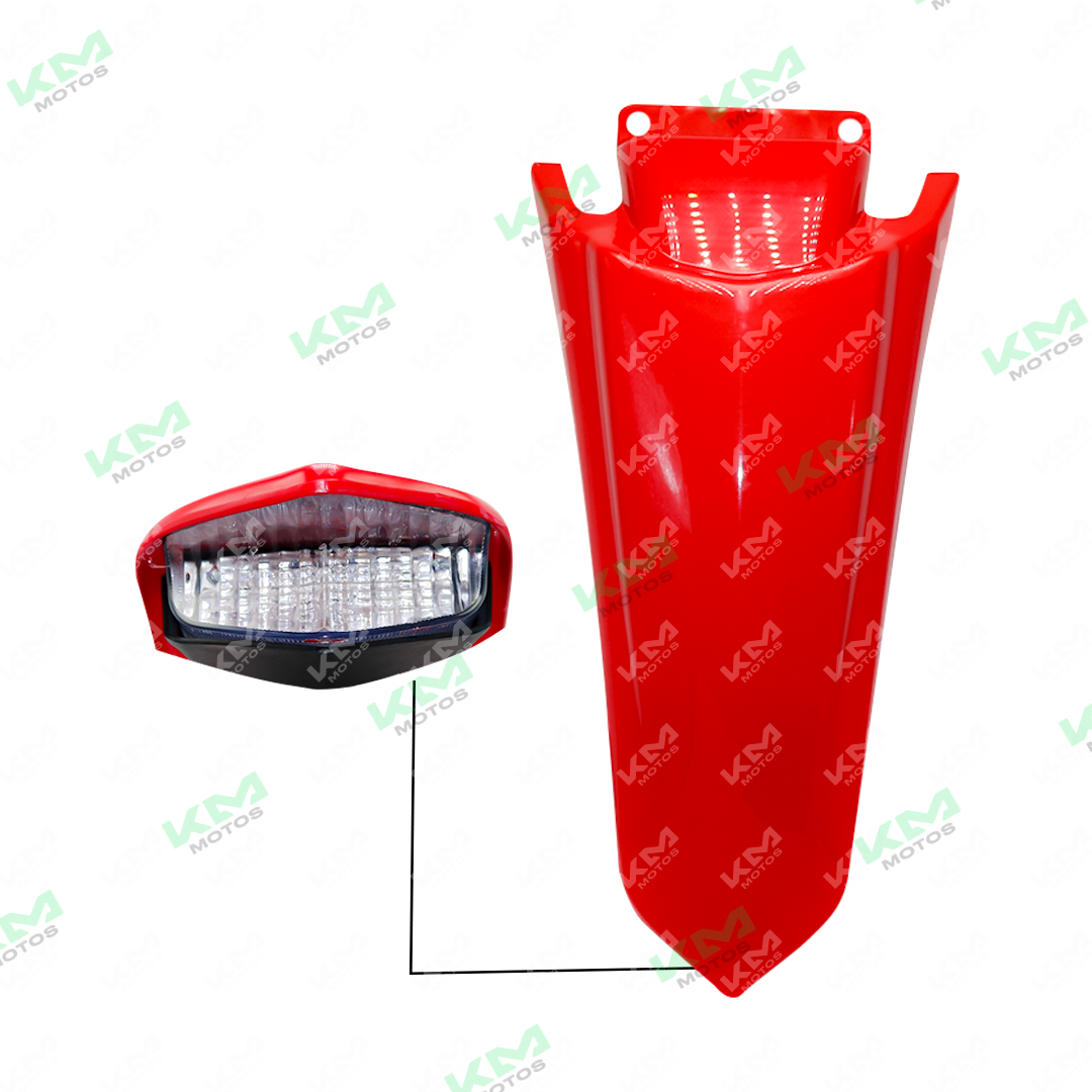 Cola universal para Yamaha YZ250/450 con stop blanco, resistente y compatible con motos de enduro y motocross.