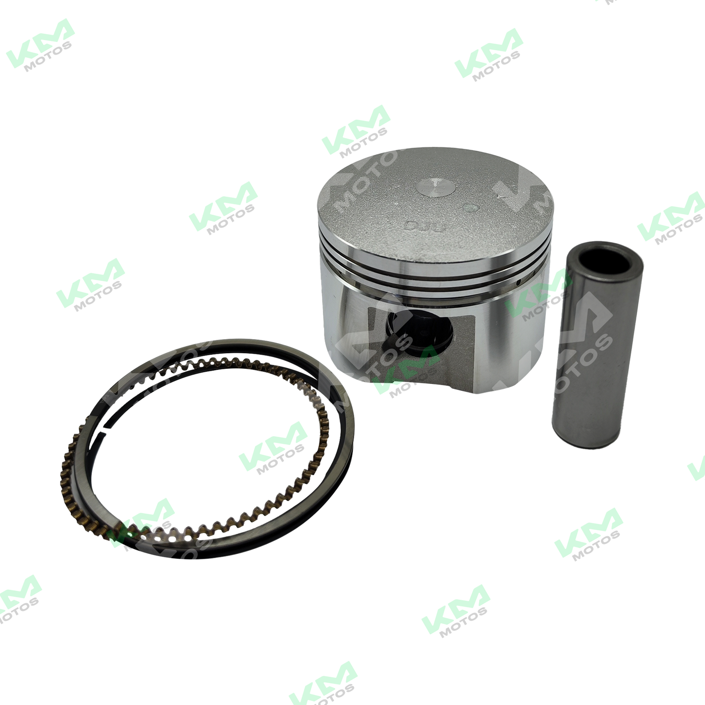 Kit de pistón UNIVERSAL PS180 para motor, con componentes visibles en la imagen, ideal para reparaciones de motocicleta.