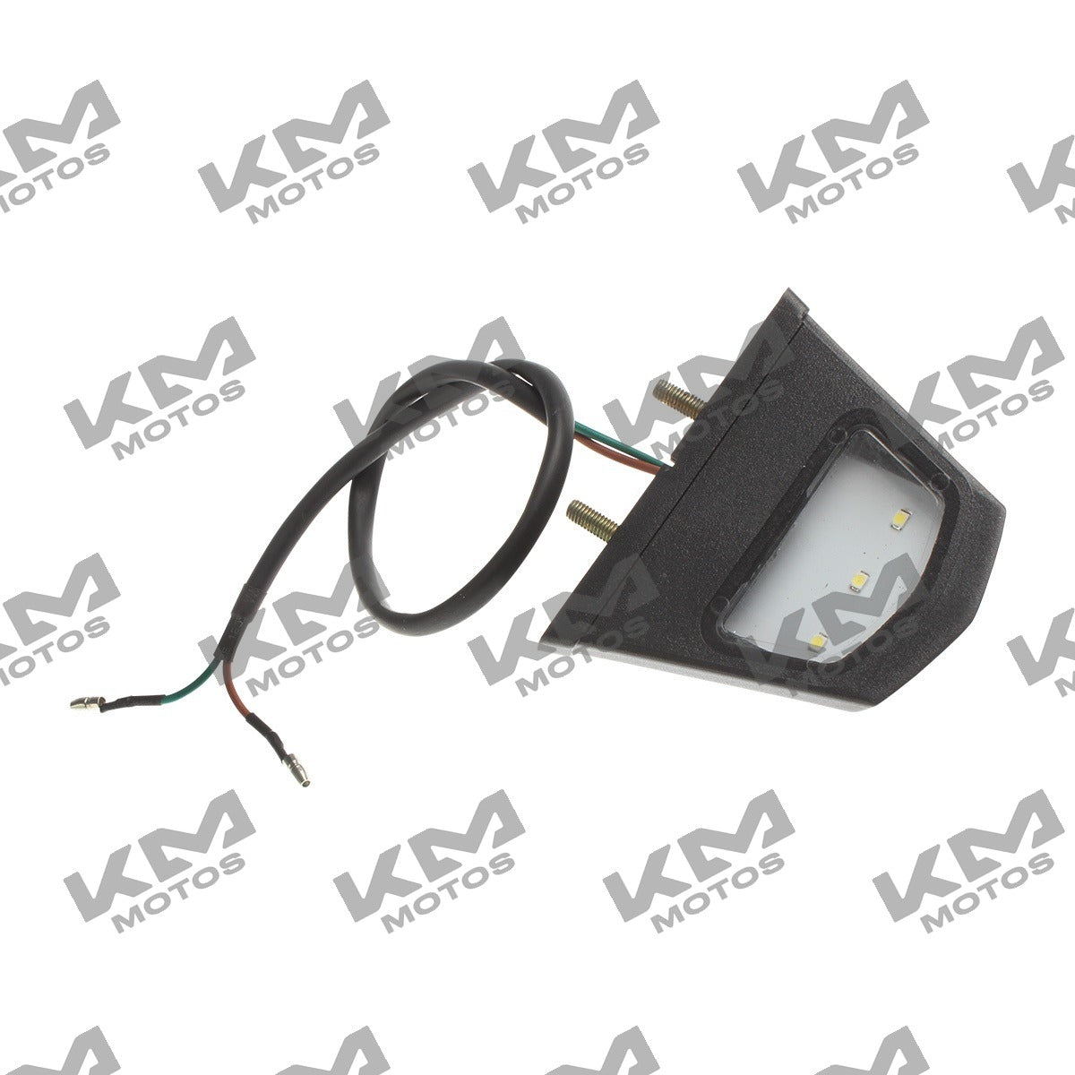 Lámpara LED para porta placa ITALIKA FT150 Chakarera, sistema de chasis original, luz brillante y eficiente.