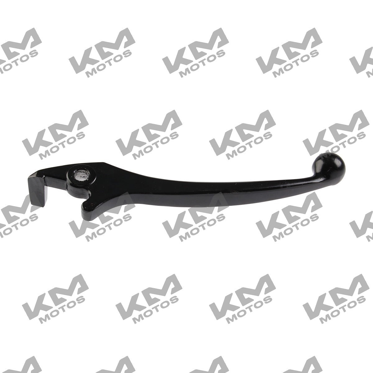 Manecilla derecha de freno para sistema de control Dm125 Italika, pieza original F10030169 en color negro