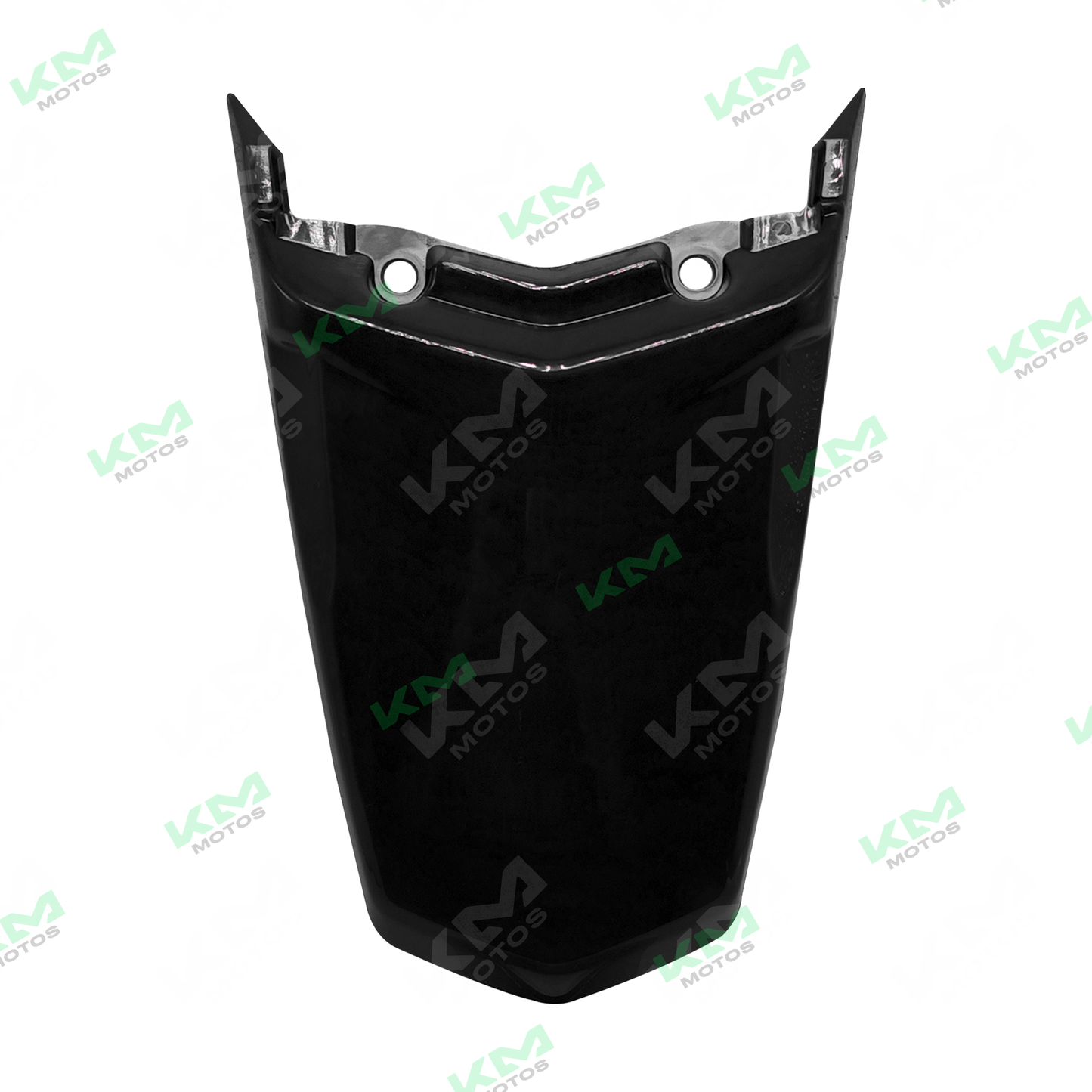 Cadena de transmisión negra de la marca KM Motos para modelos GXT200, KMF200 y XTM200, con eslabones visibles.
