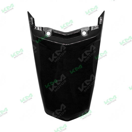 Cadena de transmisión negra de la marca KM Motos para modelos GXT200, KMF200 y XTM200, con eslabones visibles.