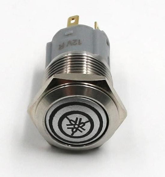 INTERRUPTOR DE BOTON + LOGO ORIGINAL LED