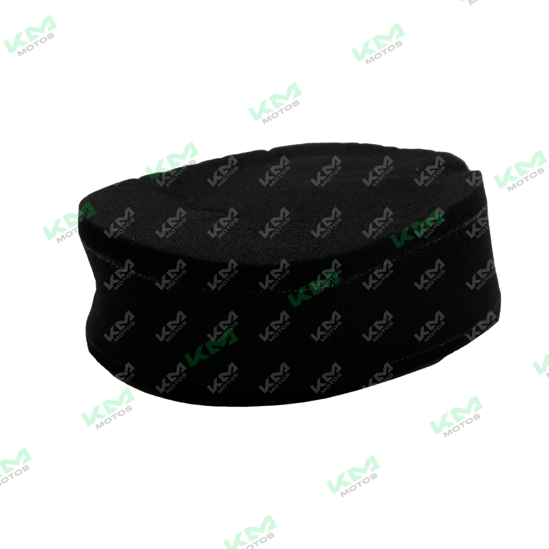 Filtro de aire KM Motos GXT200/KMF KMS, elemento de filtración visible para motor de motocicleta.