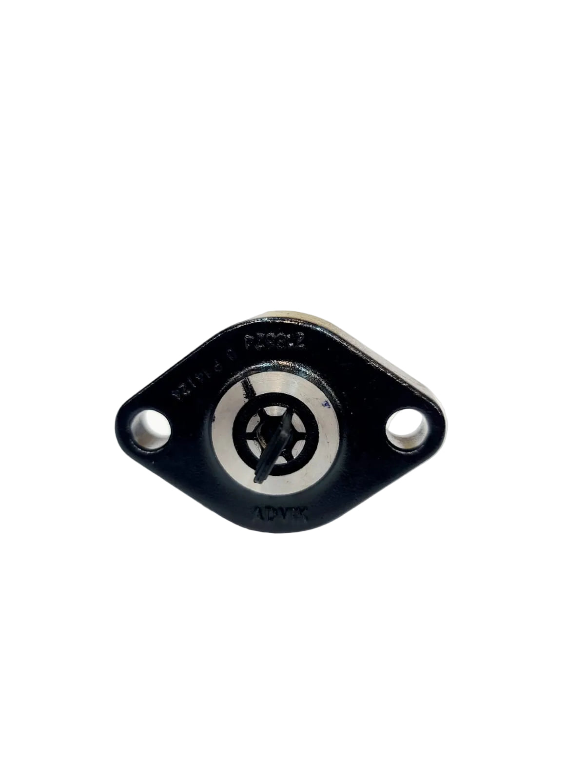 Cadena de tensor NS160 de BajaJ, vista cercana de la pieza mecánica para motocicleta en color plateado.