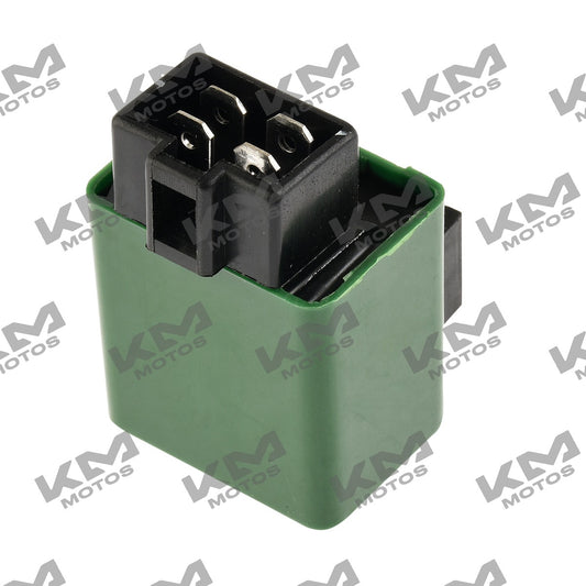 Rele de viaje ATV200 Italika, sistema eléctrico original, con componentes electrónicos visibles en la imagen.