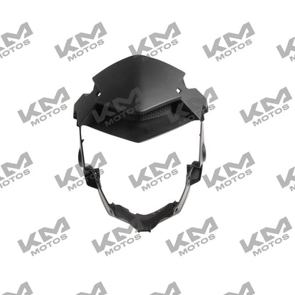Cubierta de faro Fiera 200 de plástico original, protección para faros de motocicleta, en color negro y diseño resistente