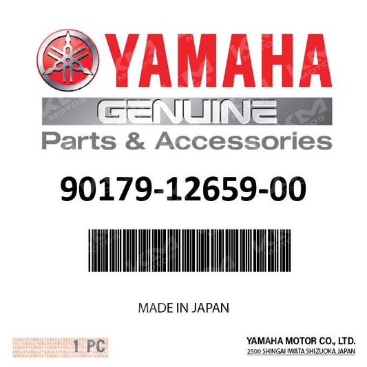 Tuerca de cránk para Yamaha YBR, marca Universal, mostrada en la imagen, diseñada para asegurar componentes del sistema de transmisión.