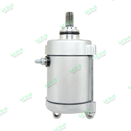 Motor de arranque original Italika DM150 para HJ125 y FT150, sistema de motor en imagen.