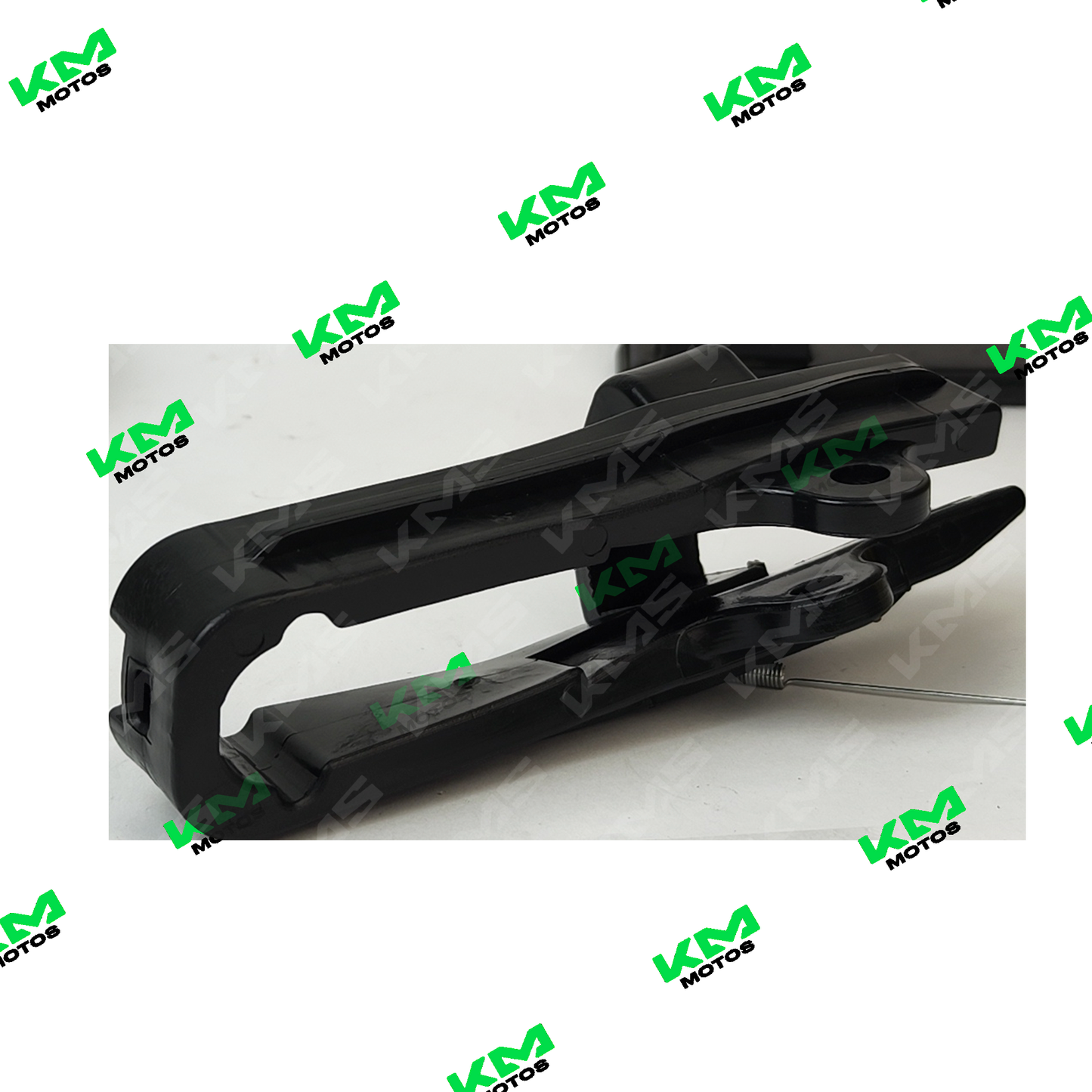 Hueso de cadena Italika DM150, sistema de tracción original, pieza de repuesto para motocicleta Italika en color metálico