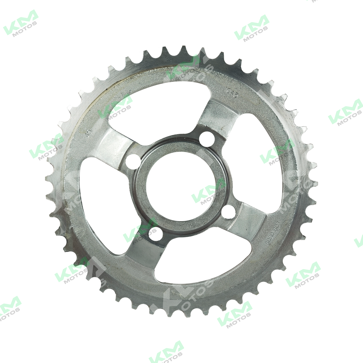 Sistema de tracción Italika Catarina DM150 45T P520, pieza original para motocicleta Italika, parte del sistema de transmisión.