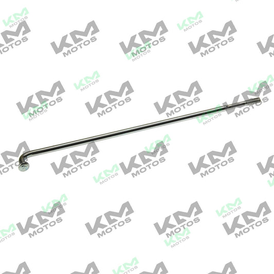 Rayo externo de rueda trasera para Dm150 Italika, sistema de ruedas original, parte visible en la imagen.