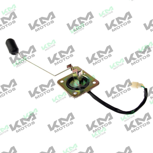 Sensor de combustible original Italika 125z, sistema de combustión, detecta niveles de combustible en el motor.