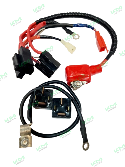 Chicharra de arranque Tvs King marca Bajaj, relé de arranque para motocicleta, componentes eléctricos.