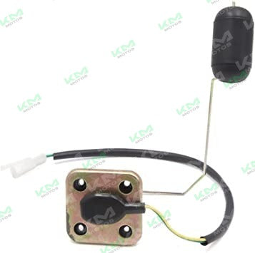 Flote de tanque para YBR, componente de repuesto para sistema de combustible, en color negro con detalles metálicos.