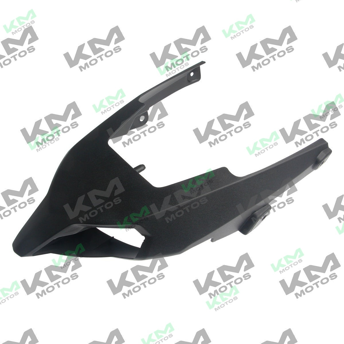Cubierta trasera negra para motocicleta 250Z, fabricada en plástico por Italika.
