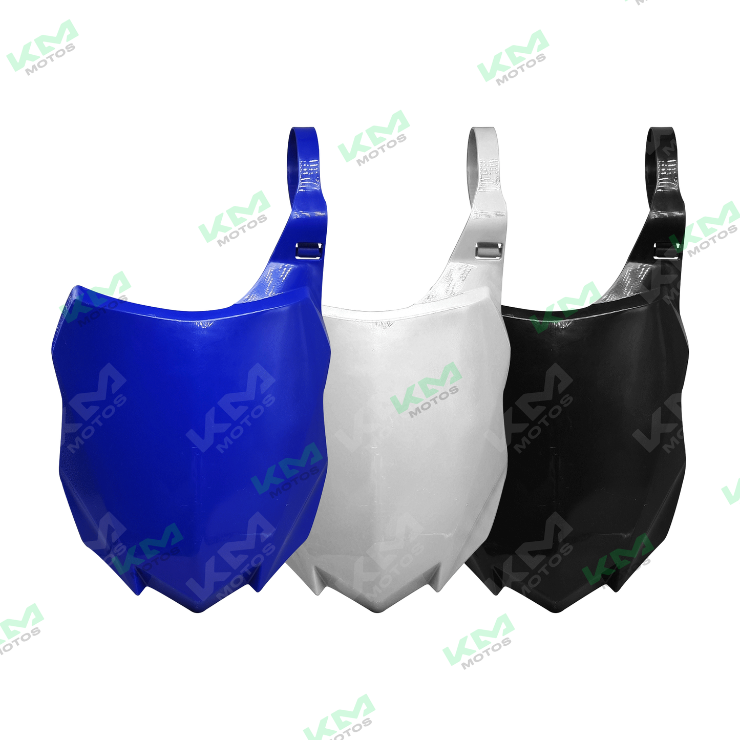 Porta números universal en colores, soporte para números de diferentes tamaños y estilos, ideal para señalización y organización.