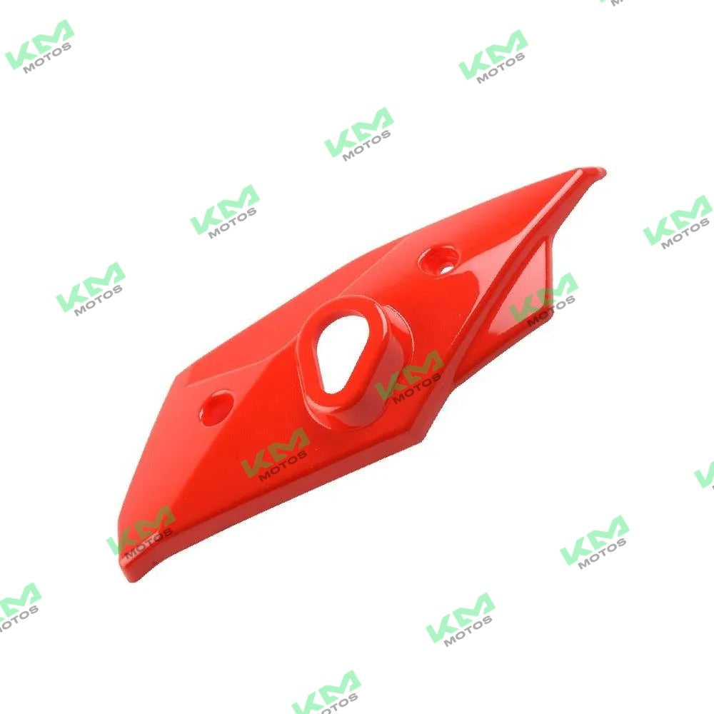 Cubierta de faro derecha roja para FT180, protección de cachete para silvin o foco en color rojo.