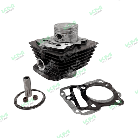 Cilindro Universal CG200/NAGA200 para motocicleta, componente de cilindro en imagen, parte del kit de cilindros.