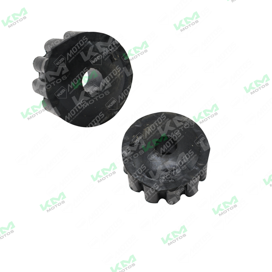 Hule de tanque redondo universal para accesorios de tanques, material resistente, en color negro.