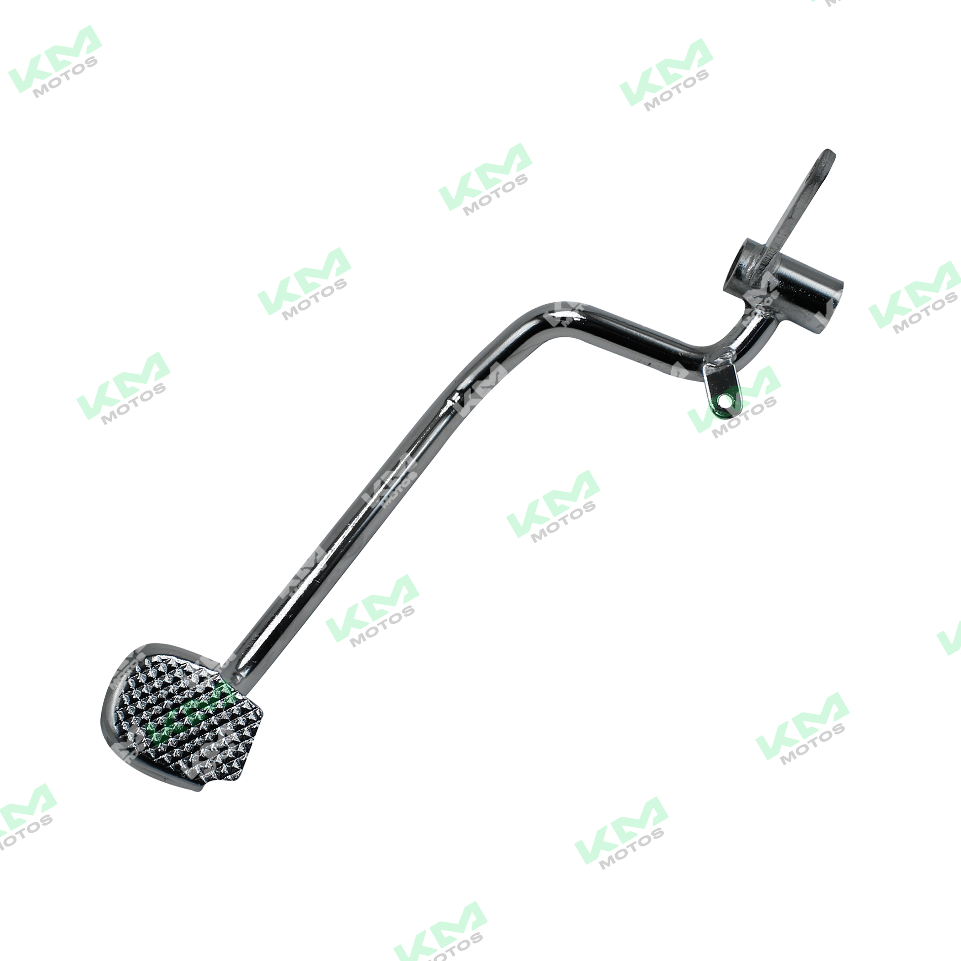Pedal de freno para motocicleta YBR, pieza de repuesto de pedales de freno de alta calidad, en color negro con detalles metálicos
