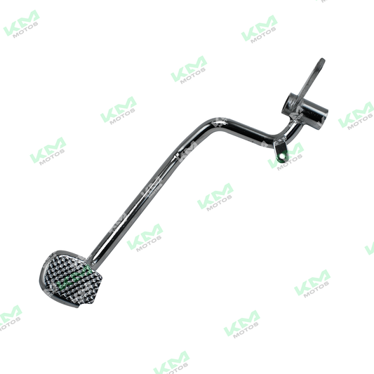 Pedal de freno para motocicleta YBR, pieza de repuesto de pedales de freno de alta calidad, en color negro con detalles metálicos