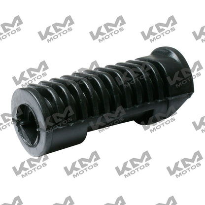 Hule de estribo ORIGINAL para motos FT125, XFT125, New Sport, Clásica y TS, resistente y de alta calidad para protección.
