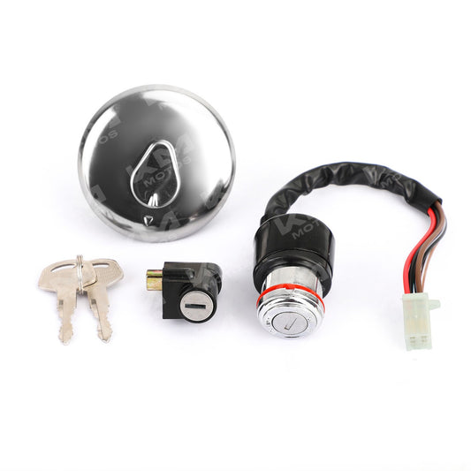 Kit de cerradura Universal para registros GN125H, incluye componentes para asegurar y bloquear el sistema.