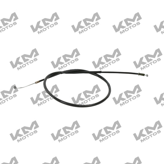 Cable de ahogador original Italika DM150, sistema de control para motocicleta, con componentes visibles y de alta calidad.