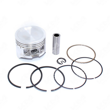 Kit de pistón ORIGINAL para CG125 y FT125, incluye componentes para motos deportivas y clásicas, imagen de piezas de motor.