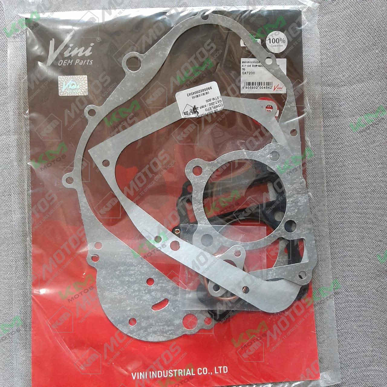 Kit Completo de Empaques GXT200/KMF200/XTM200