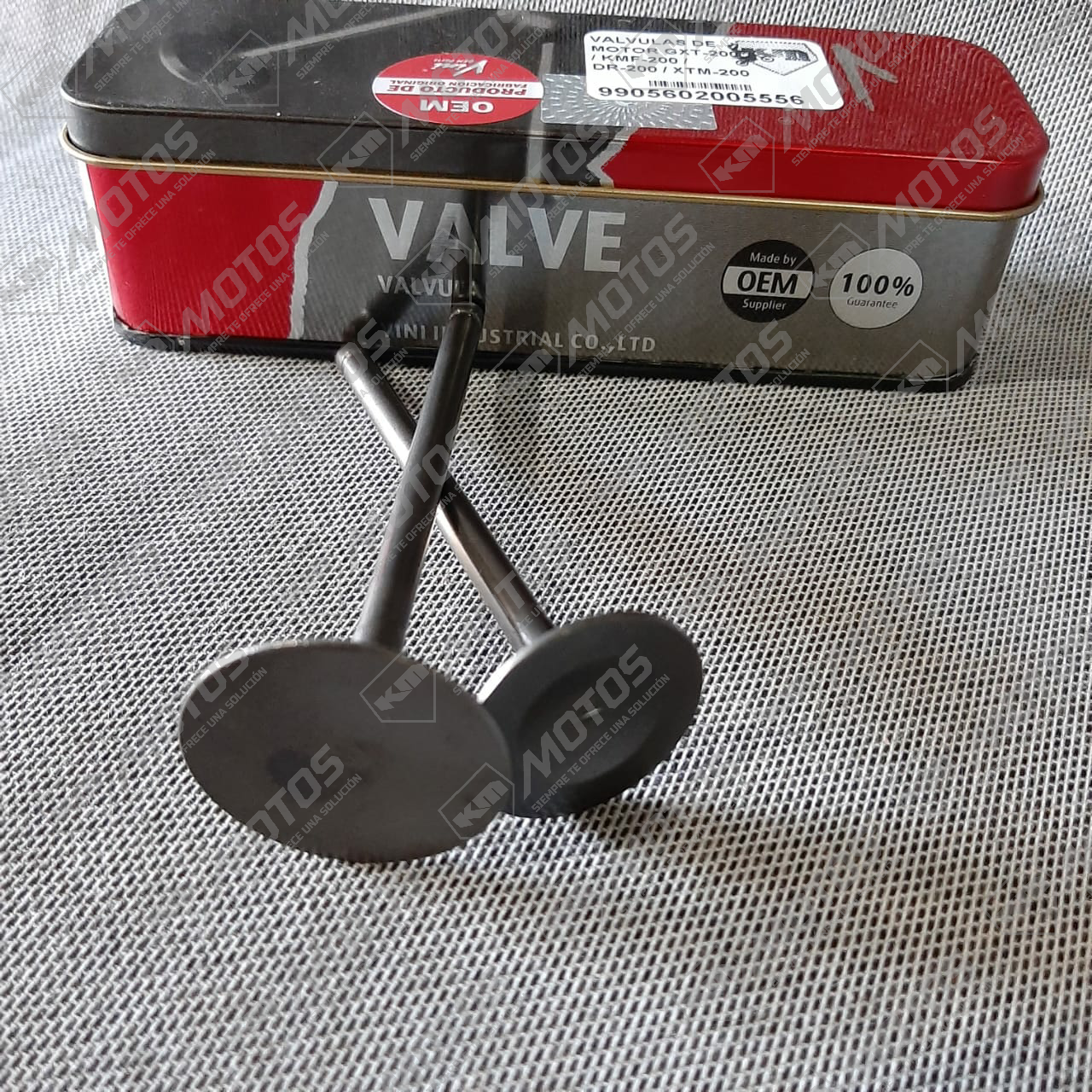 VALVULAS DE MOTOR GXT200/KMF200/DR200/XTM200