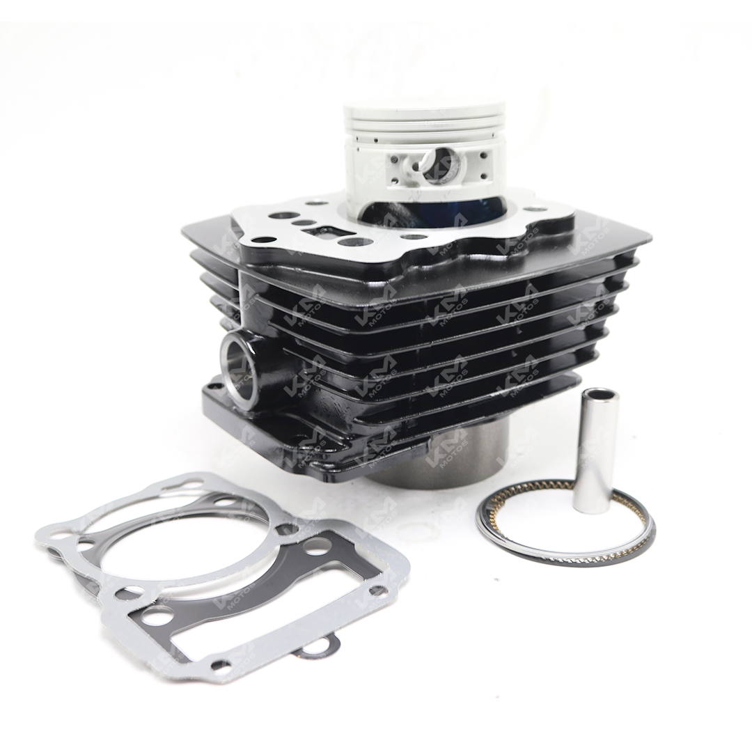 Kit de Cilindro con Empaques y Sellos Shineray 200 (196CM3) (MOTOR de Varilla) (COLOR Negro)