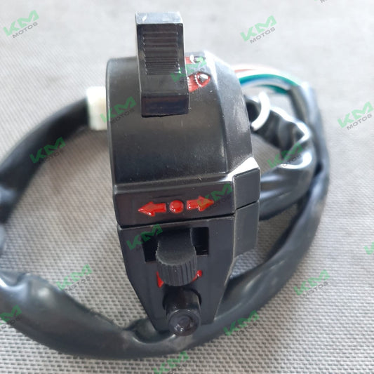 Mando de luces izquierdo para KB150, control de iluminación con botones y conexiones visibles.