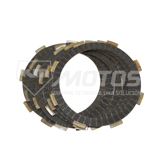 DISCOS DE CLUTCH HONDA XL200/AVATAR200/XM200 (6 UNIDADES)