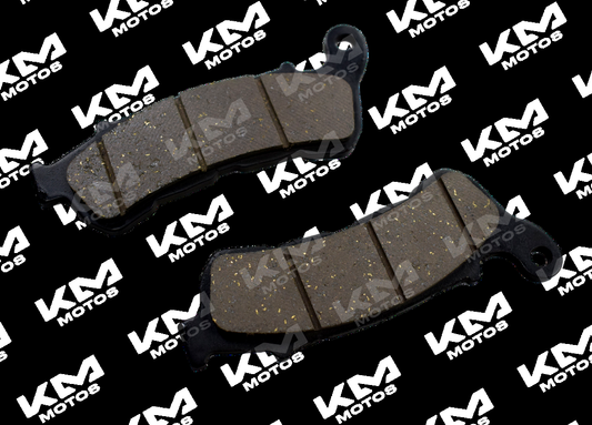 Pastillas de freno delanteras para Honda Invicta 150, CB160F, CB190R y XBLADE 160, colocadas en un freno de motocicleta
