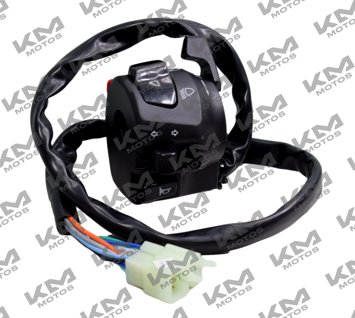 Mando de luces izquierdo para Yamaha FZ16, modelo anterior, marca Vini, con botones y controles visibles en la imagen.