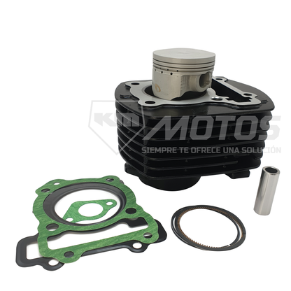 KIT DE CILINDRO CON EMPAQUES Y SELLOS YAMAHA FZ16 2.0/SZ16 (149CM3)