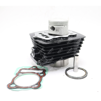 KIT DE CILINDRO CON EMPAQUES Y SELLOS KMF ZX200L (MOTOR DE VARILLA) (200CM) (COLOR NEGRO)