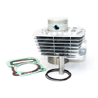 KIT DE CILINDRO CON EMPAQUES Y SELLOS KMF ZX200L (MOTOR DE VARILLA) (200CM) (COLOR GRIS)