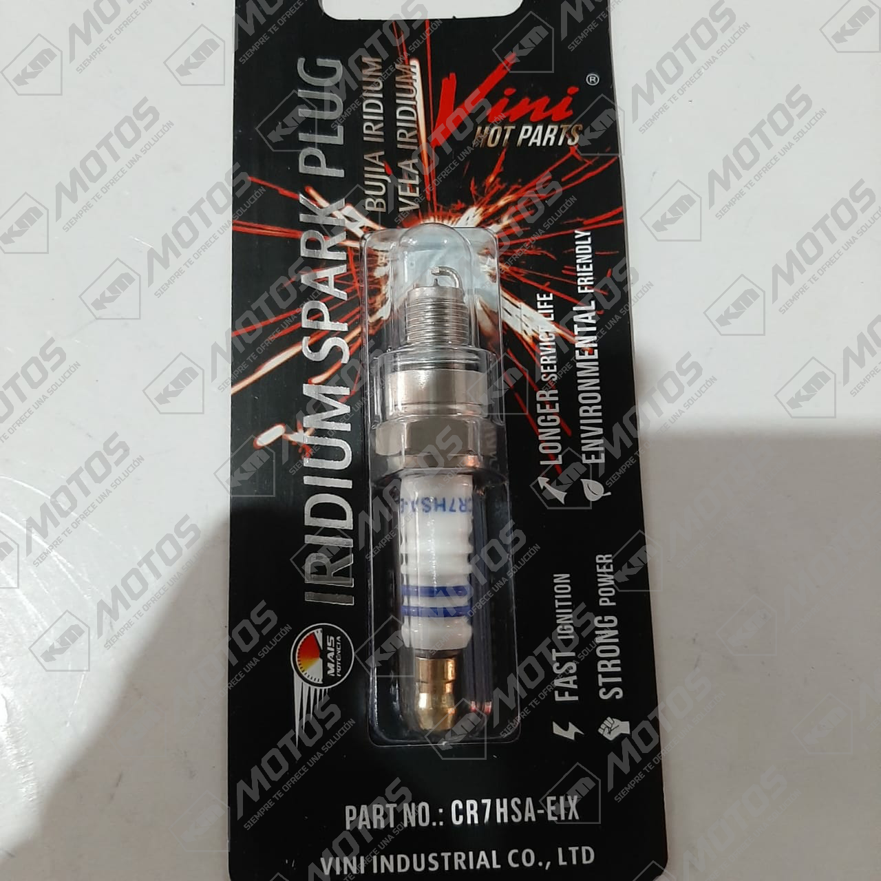 BUJIA DE MOTOR VINI (IRIDIUM) CR7HSAEIX