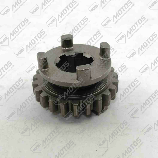 ENGRANAJE DE TERCERA CG200/XM200/DM200 (25T/18T JUEGO) VINI/IMBRA