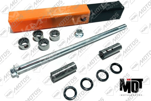 Buje de tijera Yamaha FZ16 (2.0) para kit con dos canastillas, en color metálico, marca Vini, en imagen clara y detallada.