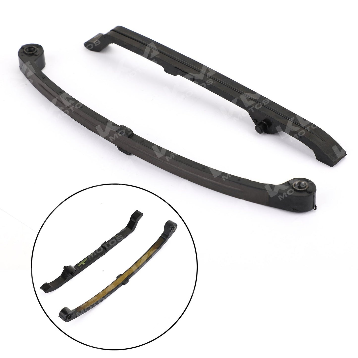 Guía y tensor de cadena de tiempo para Honda XL200, kit universal de guía de tiempo y tensor para motocicletas.